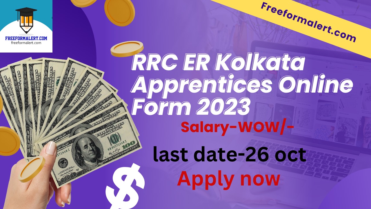 RRC ER Kolkata Apprentices Online Form 2023 for 3115 Post